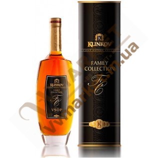 Коньяк KLINKOV VSOP Клинков FC в тубусе 42%, 0.5л с доставкой вся Украина