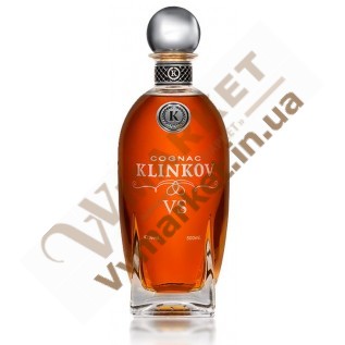 Коньяк KLINKOV VIP V.S. Клинков 40%, 0.5л с доставкой вся Украина