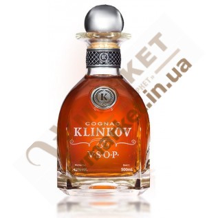 Коньяк KLINKOV VIP VSOP Клинков 40%, 0.5л с доставкой вся Украина