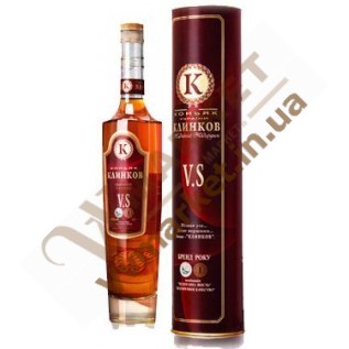 Коньяк KLINKOV V.S. Клинков (тубус) 40%, 0.35л с доставкой вся Украина