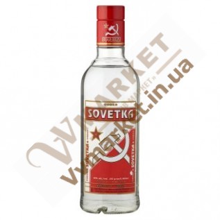 Горілка особ. "СОВЄТКА" 40%, 0,5л. Княгинін