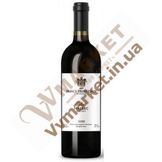 Вино Мальбек (Malbec) сухое красное Князь Трубецкой 0,75л с доставкой вся Украина