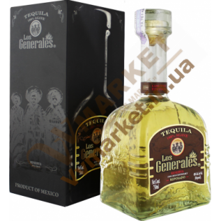 Текіла Лос Дженераліс Репоcадо (Los Generales Reposado), 2011р., 0,75л., Мексика с доставкой вся Украина