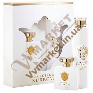Каролина Куркова Парфюмерная вода и лосьон для тела, набор для женщин, LR  с доставкой вся Украина