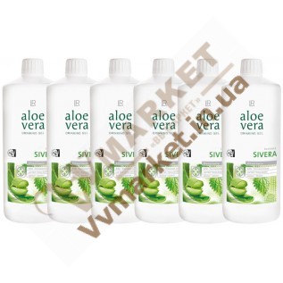 Aloe Verа гель питьевой Алоэ Вера (Алоє Вера) с экстрактом крапивы, набор 6шт. по 1л с доставкой вся Украина