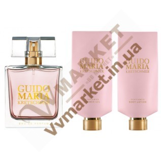 Guido Maria Kretschmer Парфюмированная вода, гель для душа и лосьон, набор для женщин, LR с доставкой вся Украина