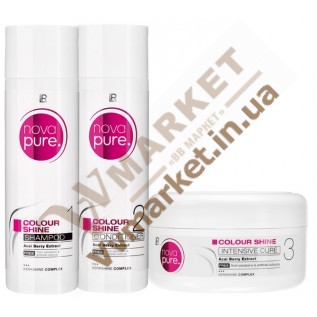 Набор для  окрашенных волос Нова Пьюр (Nova Purе Colour Shine Set), LR с доставкой вся Украина, Киев, Одесса, Харьков, Днепропетровск, Львов