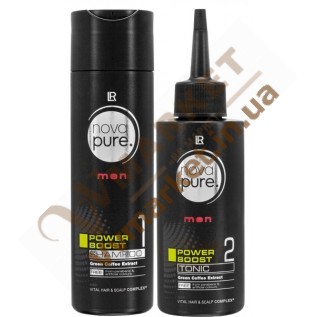 Набор для ухода за волосами, мужской Нова Пьюр (Nova Purе Power Boost Set), LR с доставкой вся Украина, Киев, Одесса, Харьков, Днепропетровск, Львов