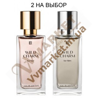 LR Wild Charm Парфюмированная вода для женщин и для мужчин, набор, 2х50 мл, LR с доставкой вся Украина