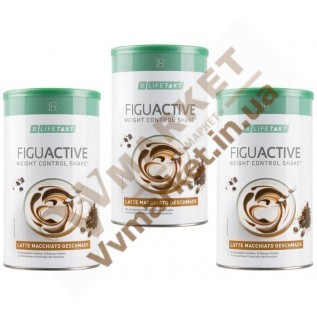 ФигуАктив Коктейль быстрого приготовления "Латте-макиато", набор 3шт по 450г с доставкой вся Украина