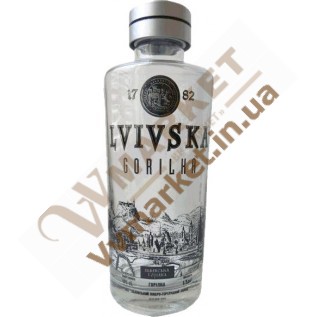 Водка "Львівська горілка. Lvivska gorilka" 0,5л. ЛЛВЗ с доставкой вся Украина