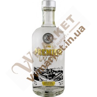 Водка "Premium Lvov Gold" (Премиум Львов Золото) Львовская водка Легкая 0.7л, ЛЛВЗ с доставкой вся Украина