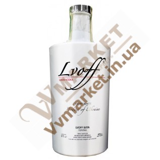 Водка "Lvoff White" (белая), зерновая, 0.75л с доставкой вся Украина