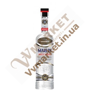 Водка особая "Марлин Белый коралл" (Marlin White Coral) 0,5л с доставкой вся Украина