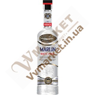 Водка особая "Марлин Белый коралл" (Marlin White Coral) 0,7л с доставкой вся Украина