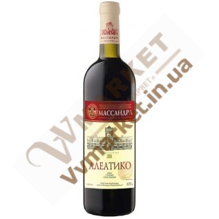 Вино Алеатико сухое, красное сортовое 0.75л, Массандра с доставкой вся Украина