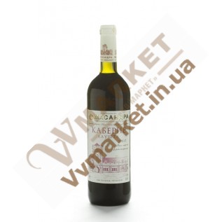 Вино Массандра Каберне сортовое, сухое, красное, 0.75л с доставкой вся Украина