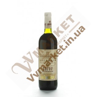 Вино Массандра Кагор Южнобережный, крепленое, десертное, 0.75л с доставкой вся Украина