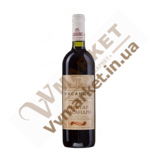 Вино Нектар Массандры, ликерное, десертное, красное 0.75л, ТМ Масандра с доставкой вся Украина
