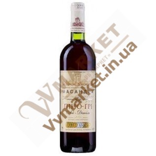 Вино Масандра Пино-гри Ай-Даниль, 0.75л с доставкой вся Украина