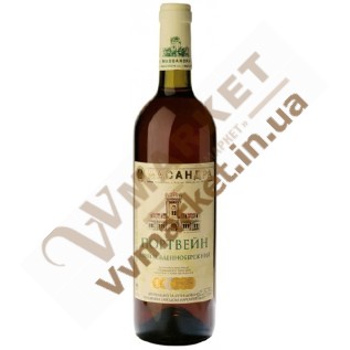 Вино Массандра Портвейн белый Южнобережный, 0.75л  с доставкой вся Украина