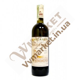 Вино Масандра Саперави, сухое, красное 0.75л с доставкой вся Украина