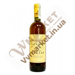 Вино Масандра Старый Нектар, белое, крепленое, десертное, 0.75л с доставкой вся Украина
