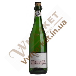 Шампанское Pinot Gris Новый Свет белое брют, 0.75л с доставкой вся Украина