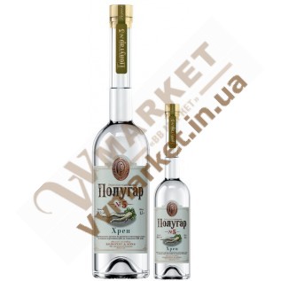 Полугар №5 Хрен 38,5%, 1.5 л с доставкой вся Украина