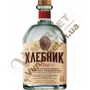 Хлебник, хлебное вино 40%, 0.5 л с доставкой вся Украина