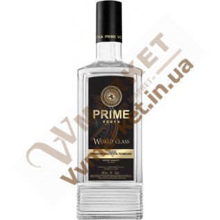 Водка PRIME WORLD CLASS 40%, 0.5л с доставкой вся Украина