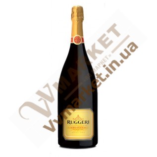 Вино игристое Prosecco Valdobbiadene Giall'Oro экстра сухое белое Ruggeri 3л с доставкой вся Украина