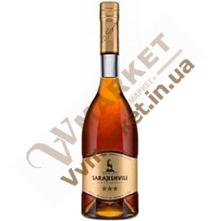 Коньяк Сараджишвили 3*, 40%, 0,7л, Грузия с доставкой вся Украина