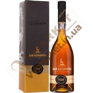 Коньяк Сараджишвили VSOP в коробке, 40%, 0,7л, Грузия с доставкой вся Украина