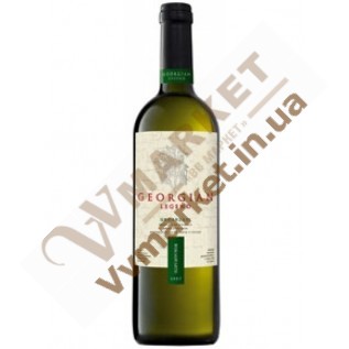 Вино Цинандали белое, сухое (Georgian legend) 0.75л с доставкой вся Украина
