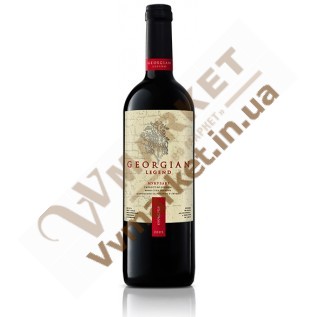 Вино Мукузани красное, сухое (Georgian legend) 0.75л с доставкой вся Украина