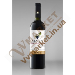 Вино (Шабо Классик) Шабо красное полусладкое 0.75л Шабо с доставкой вся Украина