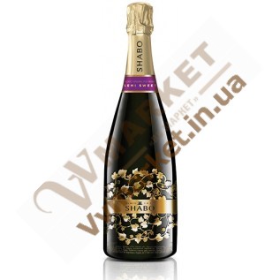 Вино игристое Шабо Классик полусладкое белое выдержанное Shabo Classic, 0.75л с доставкой вся Украина