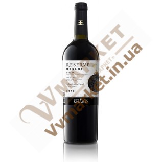 Вино Шабо Мерло Reserve красное, сухое 0.75л с доставкой вся Украина