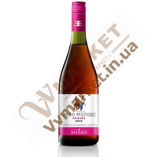 Вино Шабо молодое розовое, 0.7л с доставкой вся Украина