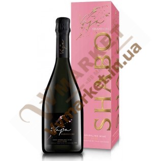 Вино игристое Shabo Vaja Grand Cru розовое брют подарочное, 0.75л с доставкой вся Украина 