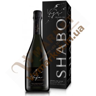 Вино игристое Shabo Vaja Grand Cru extra брют белое подарочное, 0.75л с доставкой вся Украина