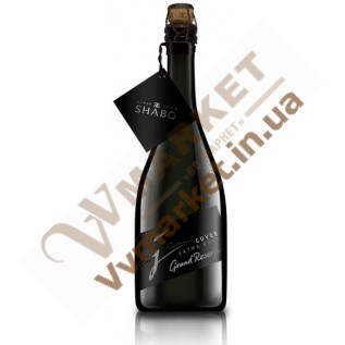 Вино игристое Shabo Vaja Grand Reserve extra брют белое, 0.75л с доставкой вся Украина