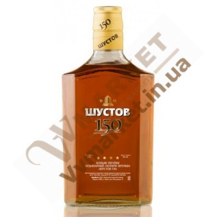 Коньяк "Шустов" 150 4 зір 0,5л с доставкой вся Украина