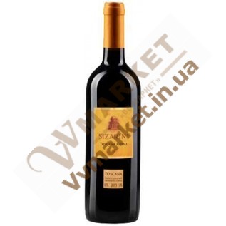 Вино Сизарини Тоскана Россо (Sizarini Toscana Rosso) красное сухое 0.75л, Италия с доставкой вся Украина