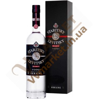 Водка Staritsky Levitsky Reserve (подарочная коробка) 40% 0.7л с доставкой вся Украина