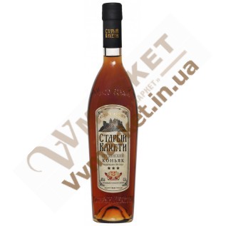 Коньяк Старый Кахети 3*, 0.5л, Грузия