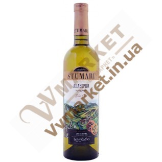 Вино Stumari Алаверды, белое, сухое, 0.75л с доставкой вся Украина