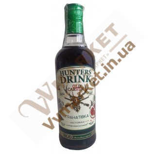 Настойка Hunter drink гранатовка 40% 0,5л. Сумы с доставкой вся Украина