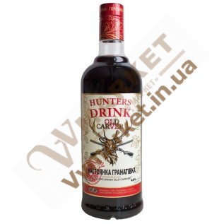 Настойка Hunter drink гранатовка 48% 0,75л. Суми с доставкой вся Украина